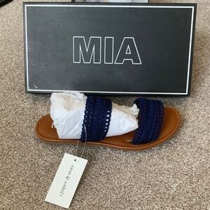 MIA Dark Blue Sandals
